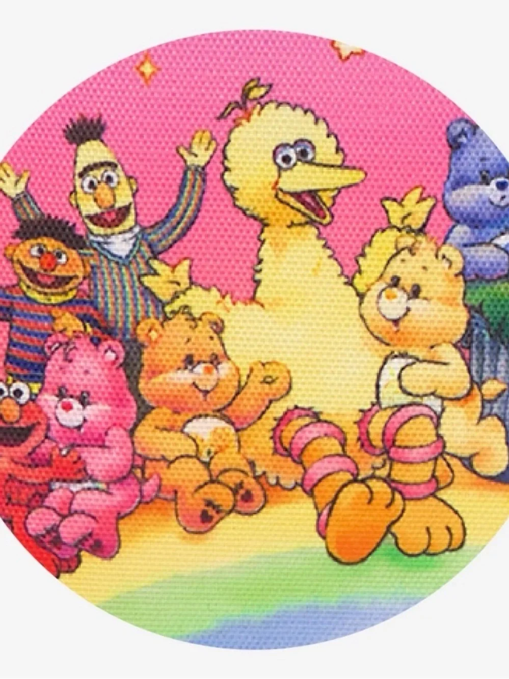 Posh Peanut Rainbow Cloud Character Kids Lunch Bag - Sesame Street Care Bears